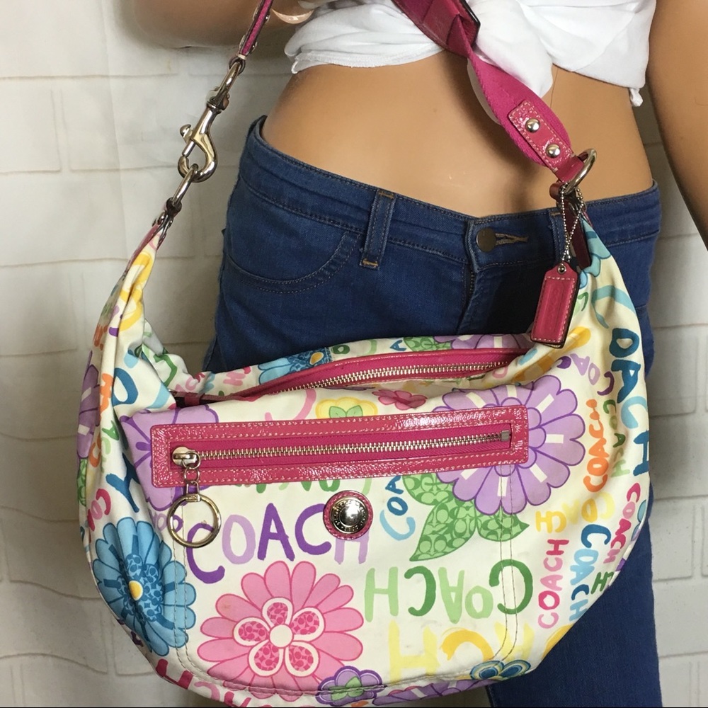 !SALE! AUTHENTIC Coach Daisy Flower Hobo Bag